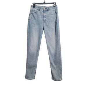 American Eagle Mom Straight Jean Blue Size 2